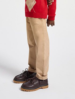 Pantaloni modello chino bambino