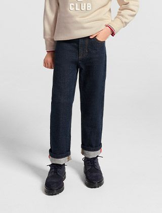 Pantaloni modello large bambino