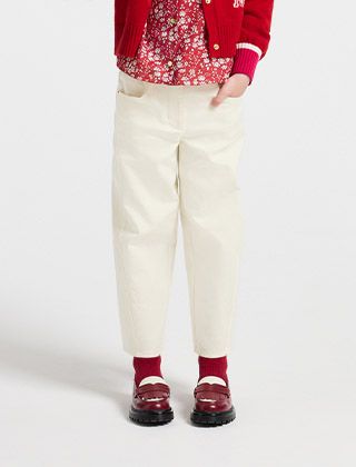 Pantaloni modello barrel