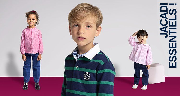 La collezione Essentiels fbambina e bambino
