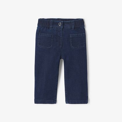 Jeans comodi bimba - blu denim