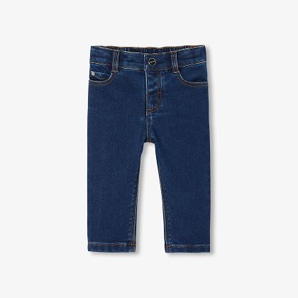 Jeans comodi neonato - denim scuro