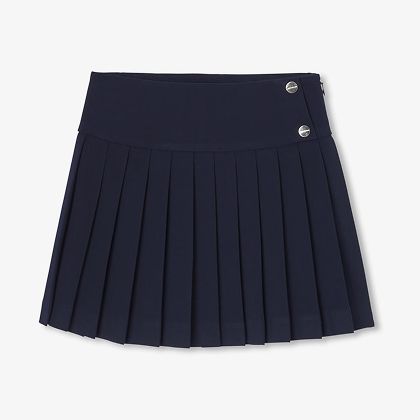 Gonna plissettata bambina - blu navy