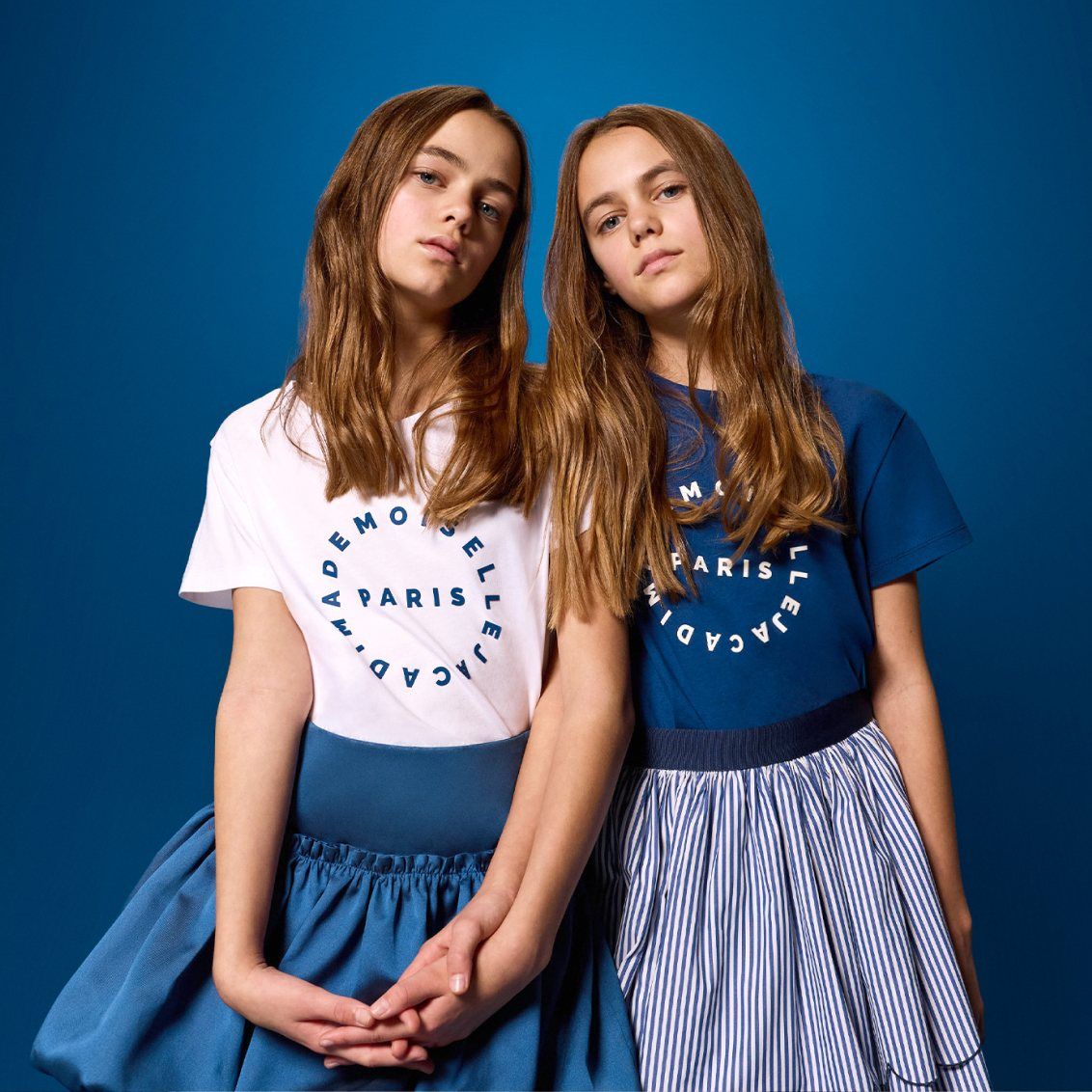 L’iconica t-shirt Mademoiselle Jacadi in due colori
