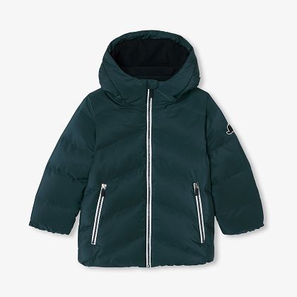 Piumino con cappuccio bambino - blu inchiostro