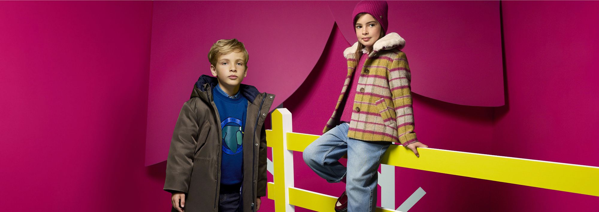 La collezione di cappotti bambina e bambino