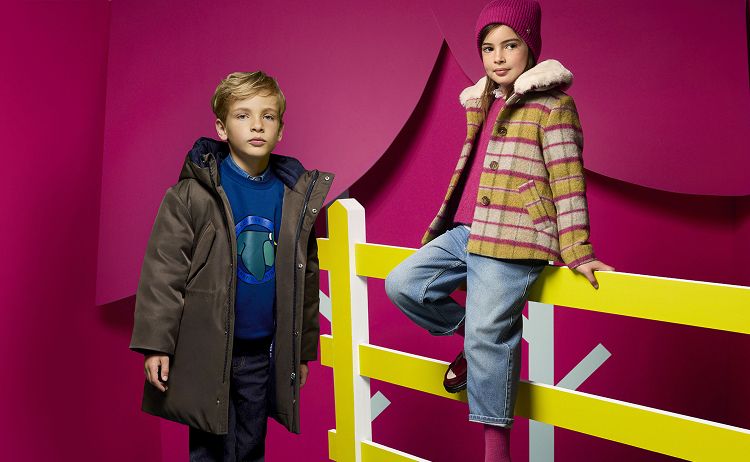 La collezione di cappotti bambina e bambino