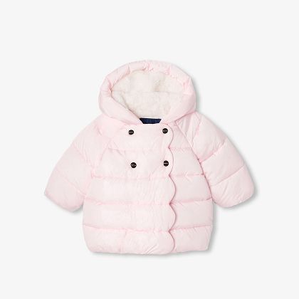 Piumino bimba - rosa cipria