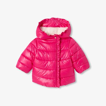 Parka bimba - ciliegia chiaro