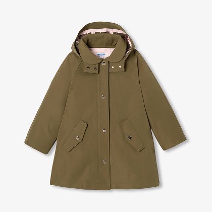 Cappotto bambina - kaki