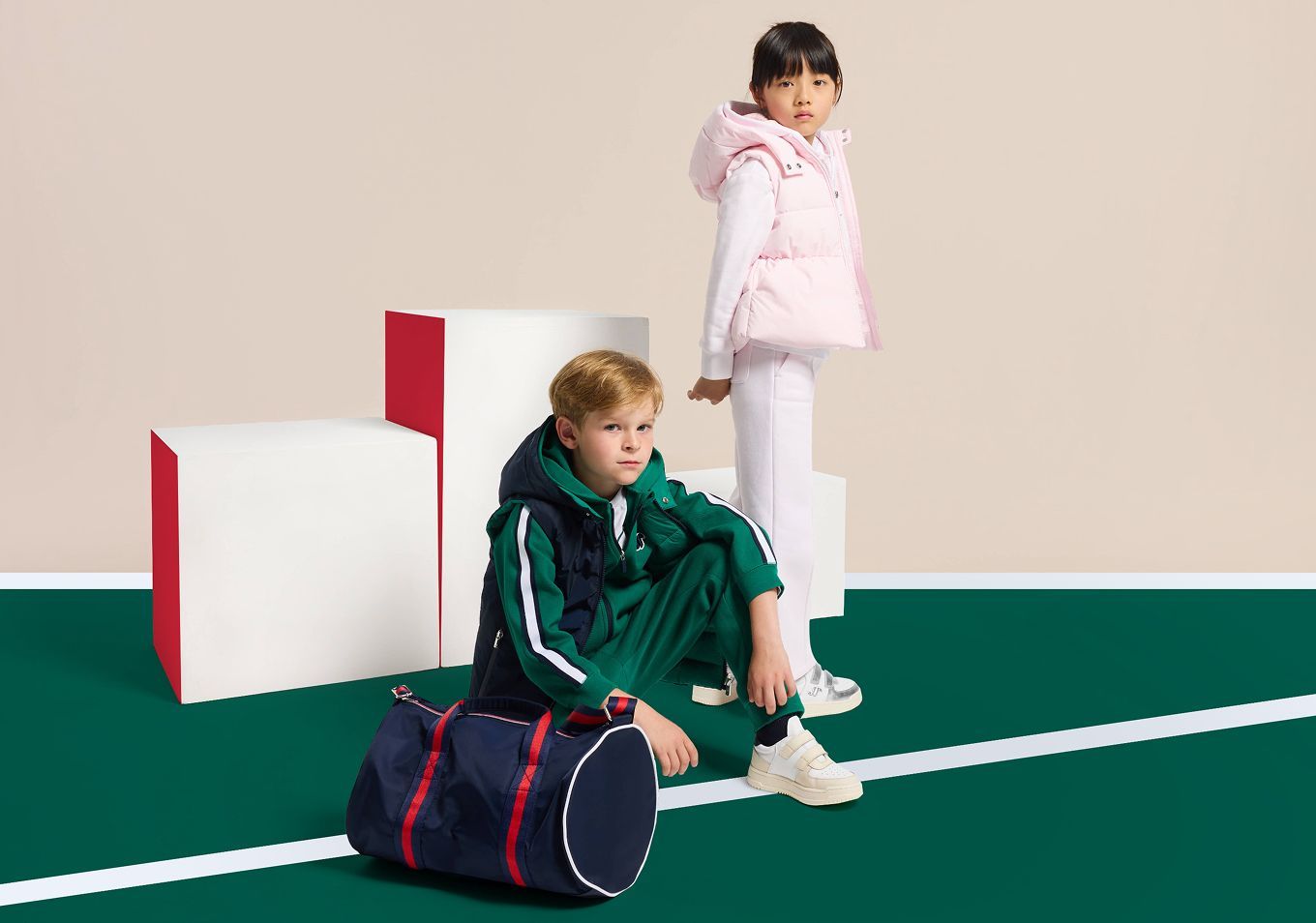 La collezione sport chic per femminucce e maschietti