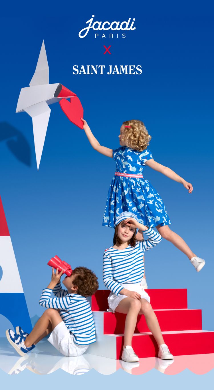 La capsule collection Jacadi x St James