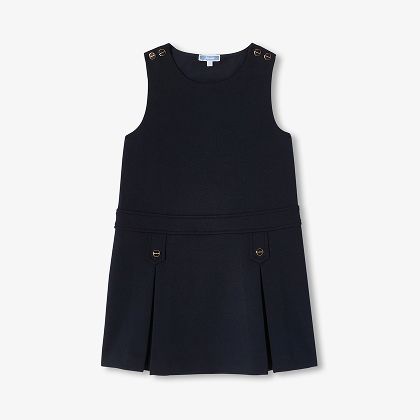 Abito senza maniche bambina - blu navy