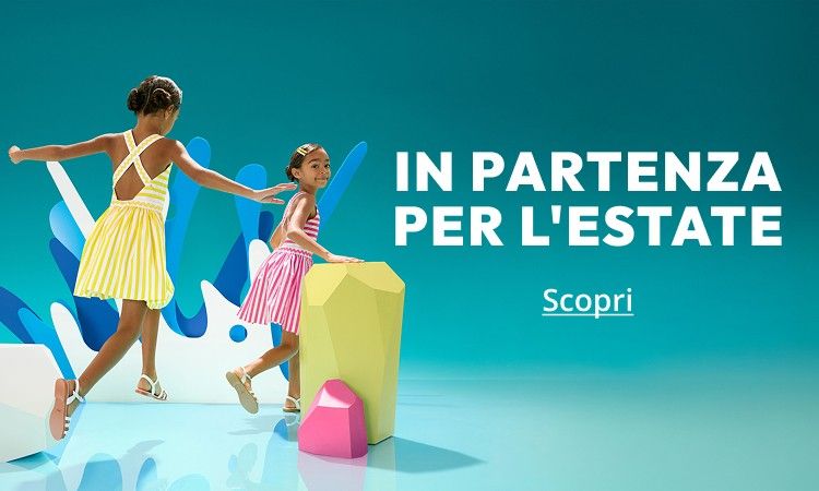La collezione estate per bebè e bambini