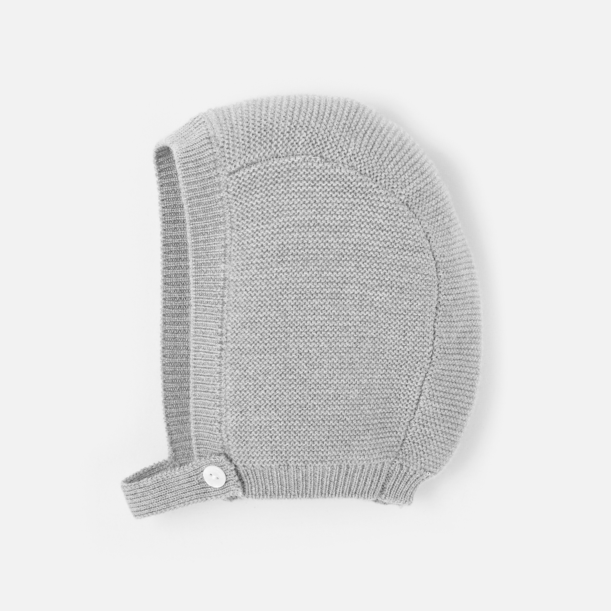 Jacadi - Berretto stile cuffietta neonato - Grigio - Regalo di nascita ideale
