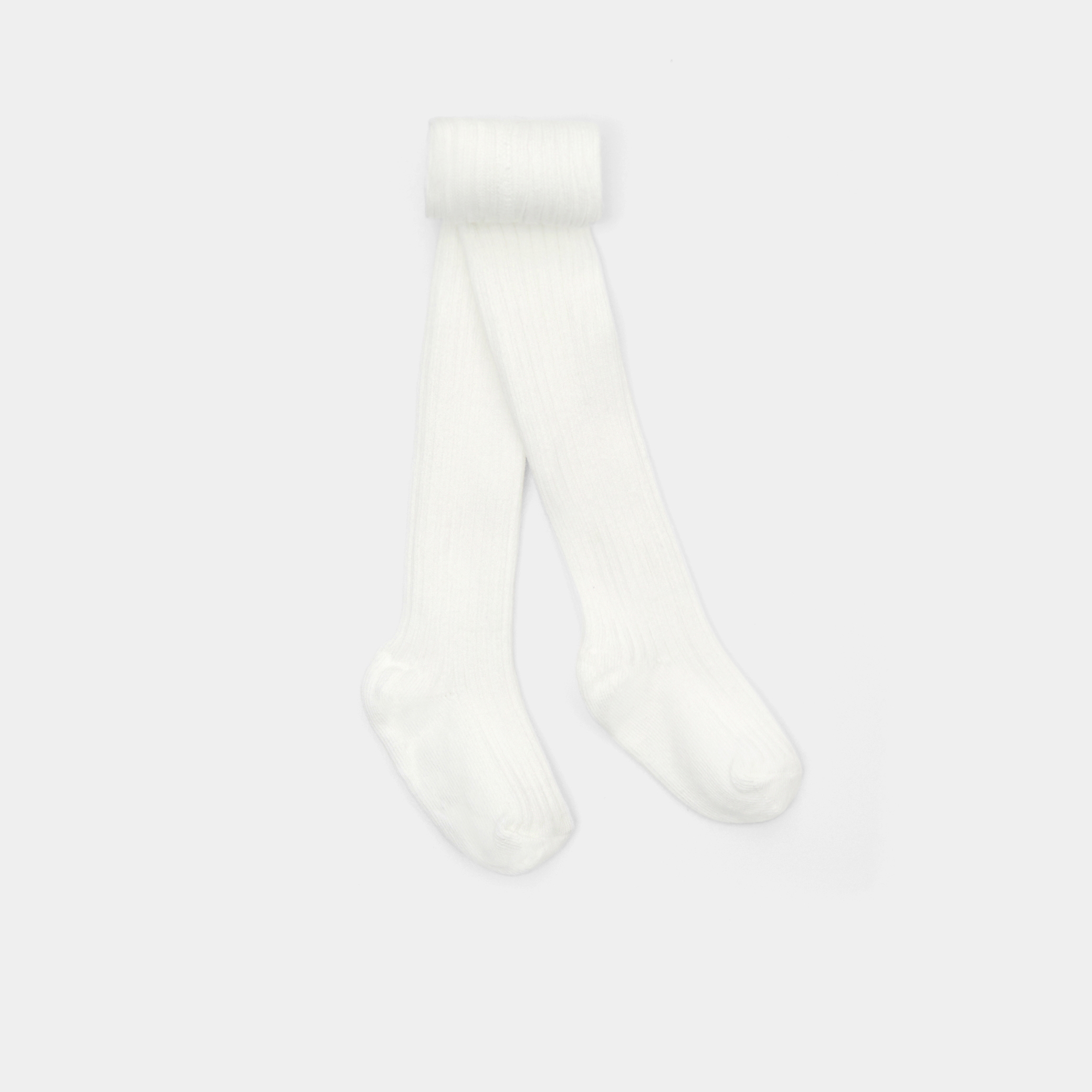 Jacadi - Collant a costine neonato - Bianco - Regalo di nascita ideale