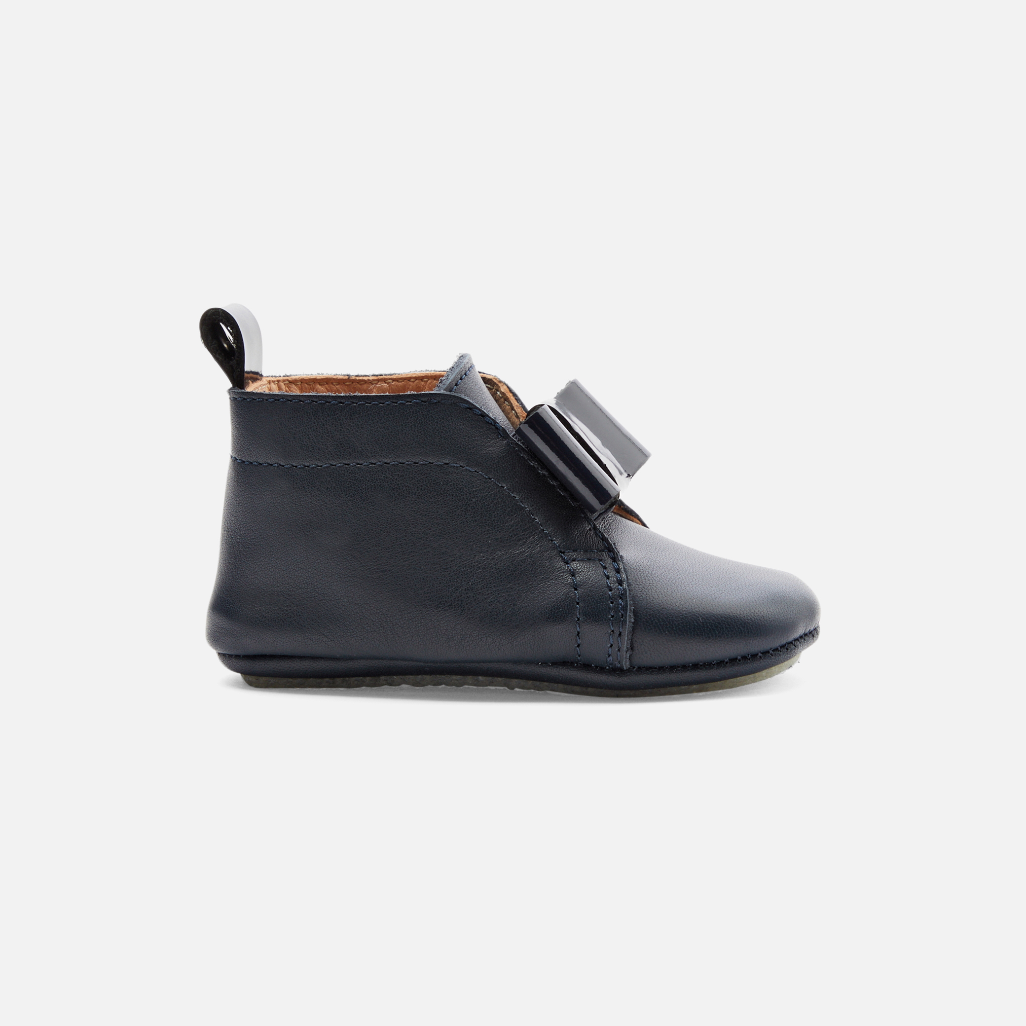 Jacadi - Scarpine in pelle bimba - Blu - Taglia: 17