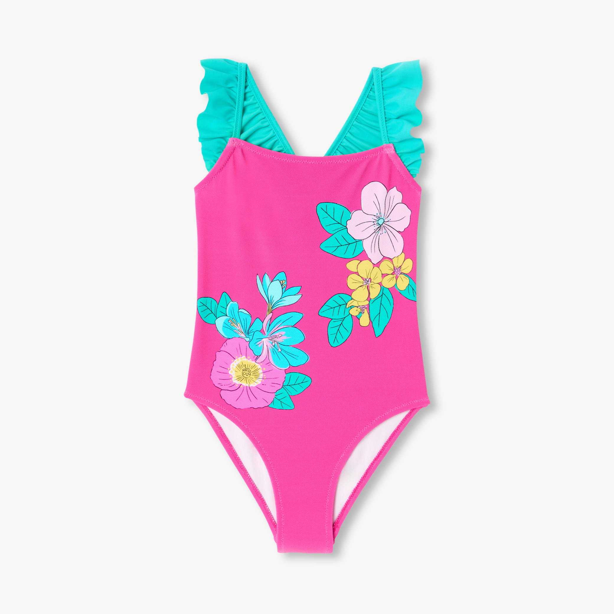 Jacadi - Costume da bagno intero bambina - Multicolore - Taglia: 04A