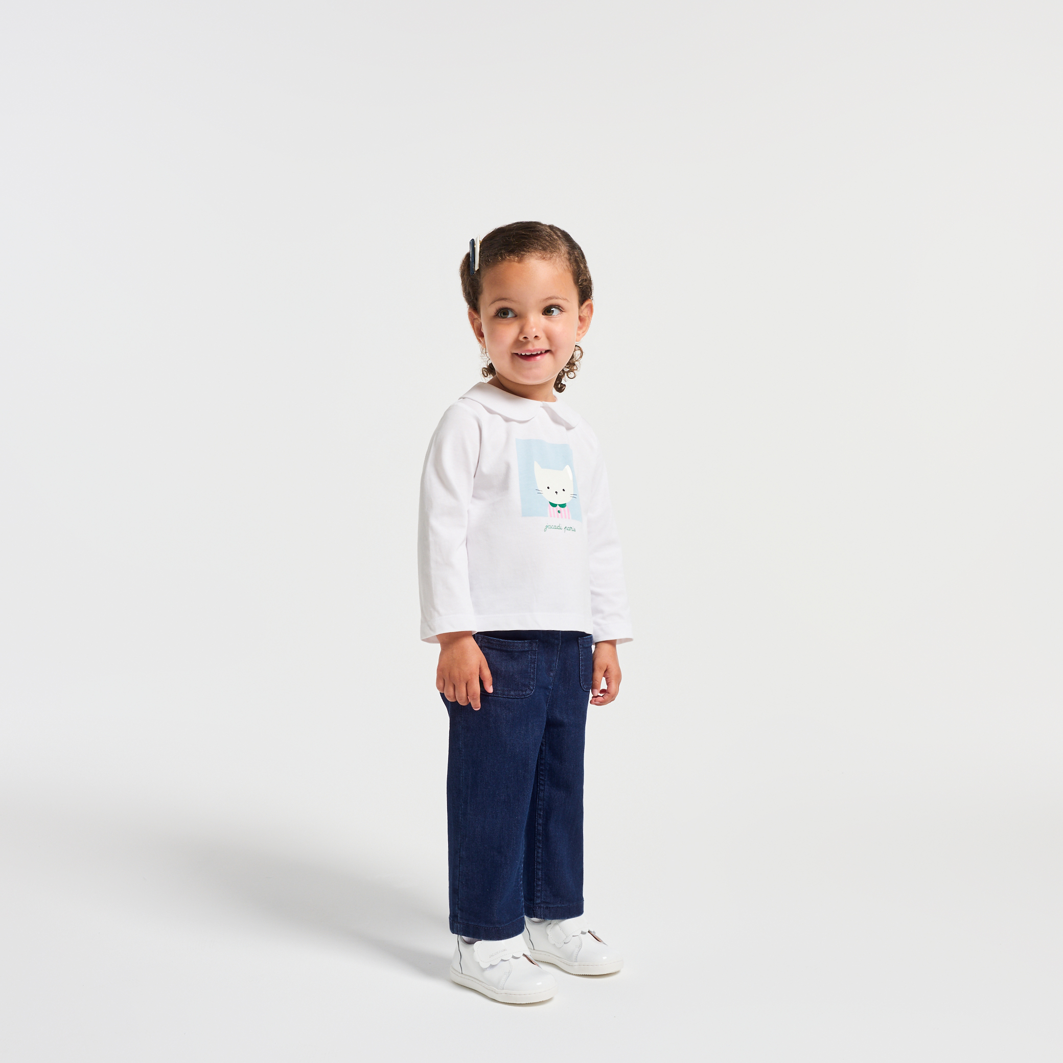 Jacadi - Jeans comodi bimba - Blu - Taglia: 24M