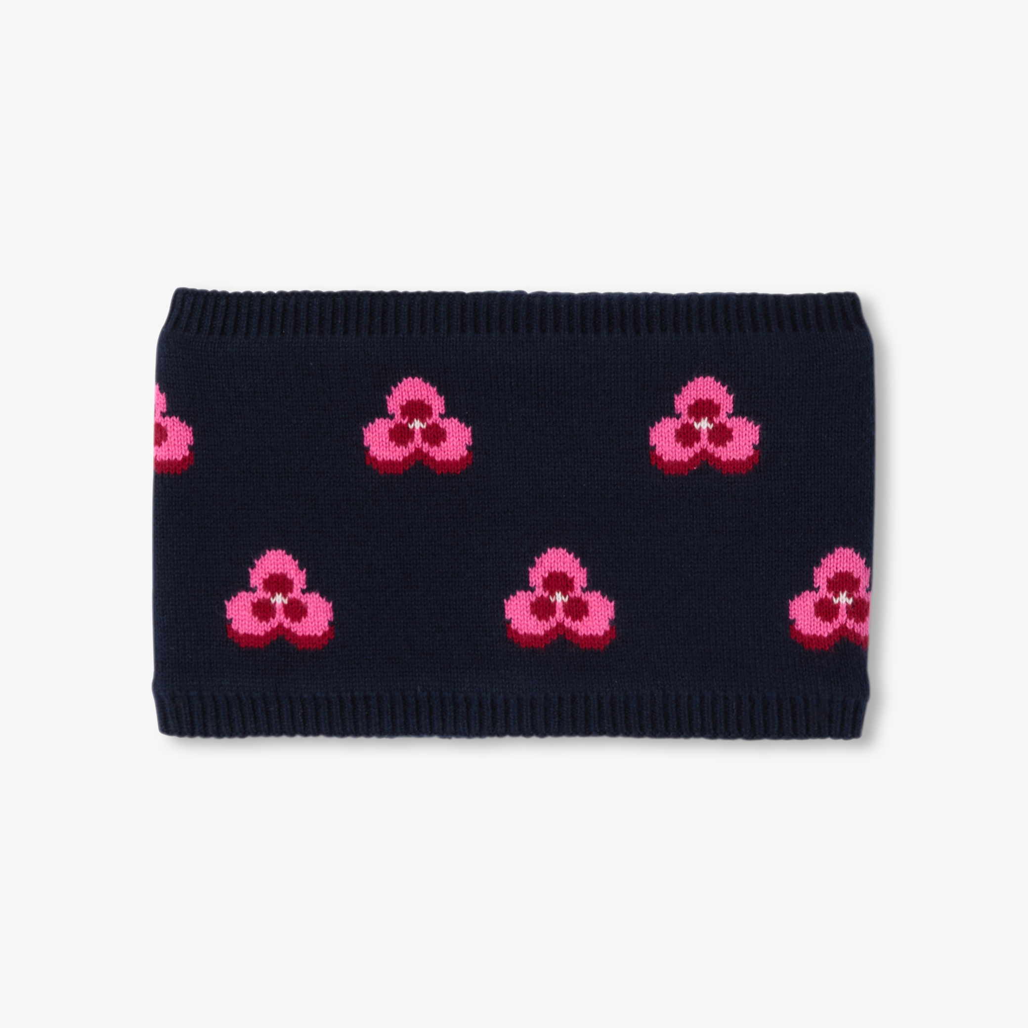 Jacadi - Scaldacollo in tricot foderato bimba - Blu