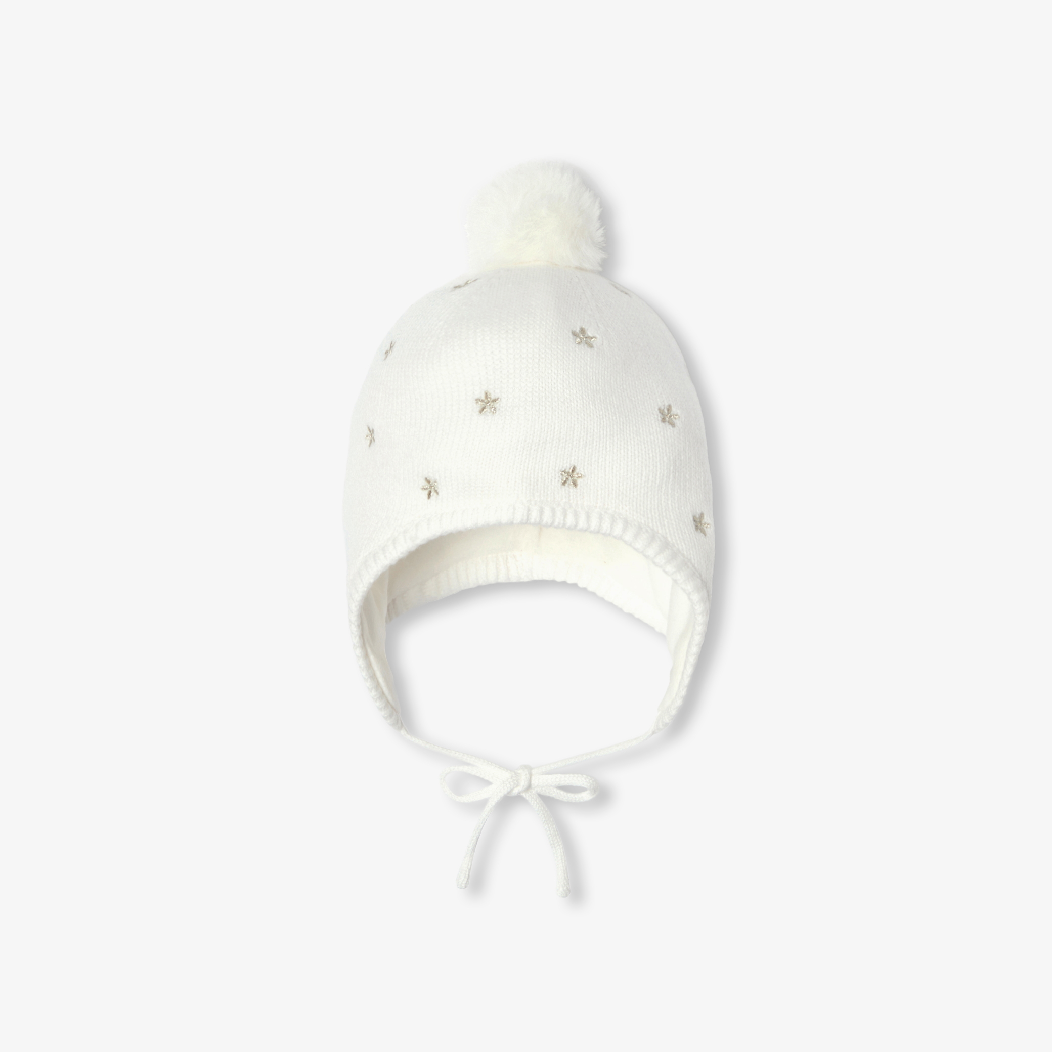 Jacadi - Berretto in tricot bimba - Bianco - Taglia: 45