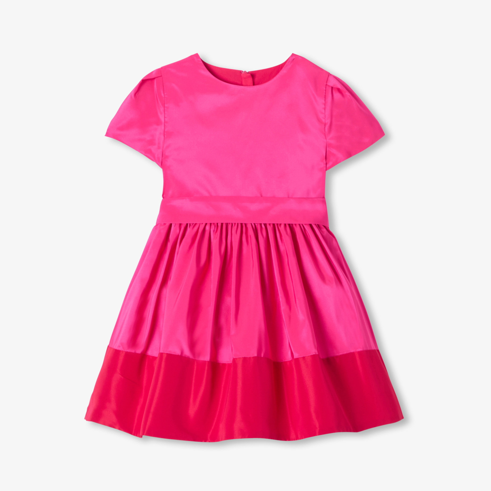 Jacadi - N° 13 Abito couture bambina in taffetà - Rosa - Taglia: 12A