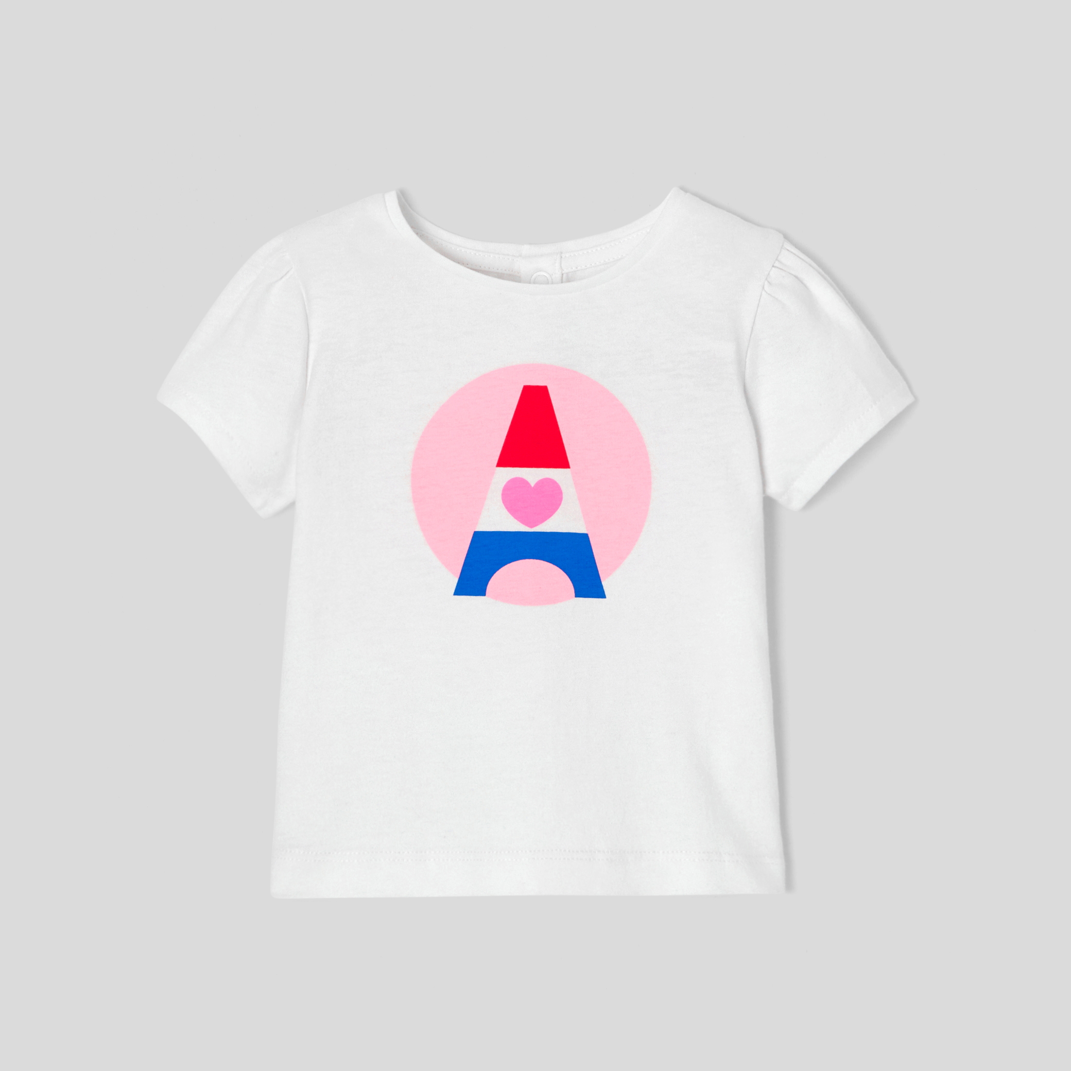 T-shirt in cotone biologico bimba