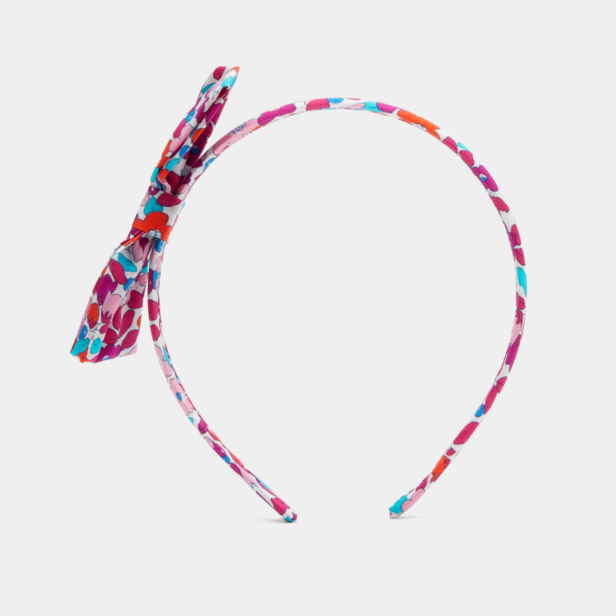 Cerchietto in tessuto Liberty bambina