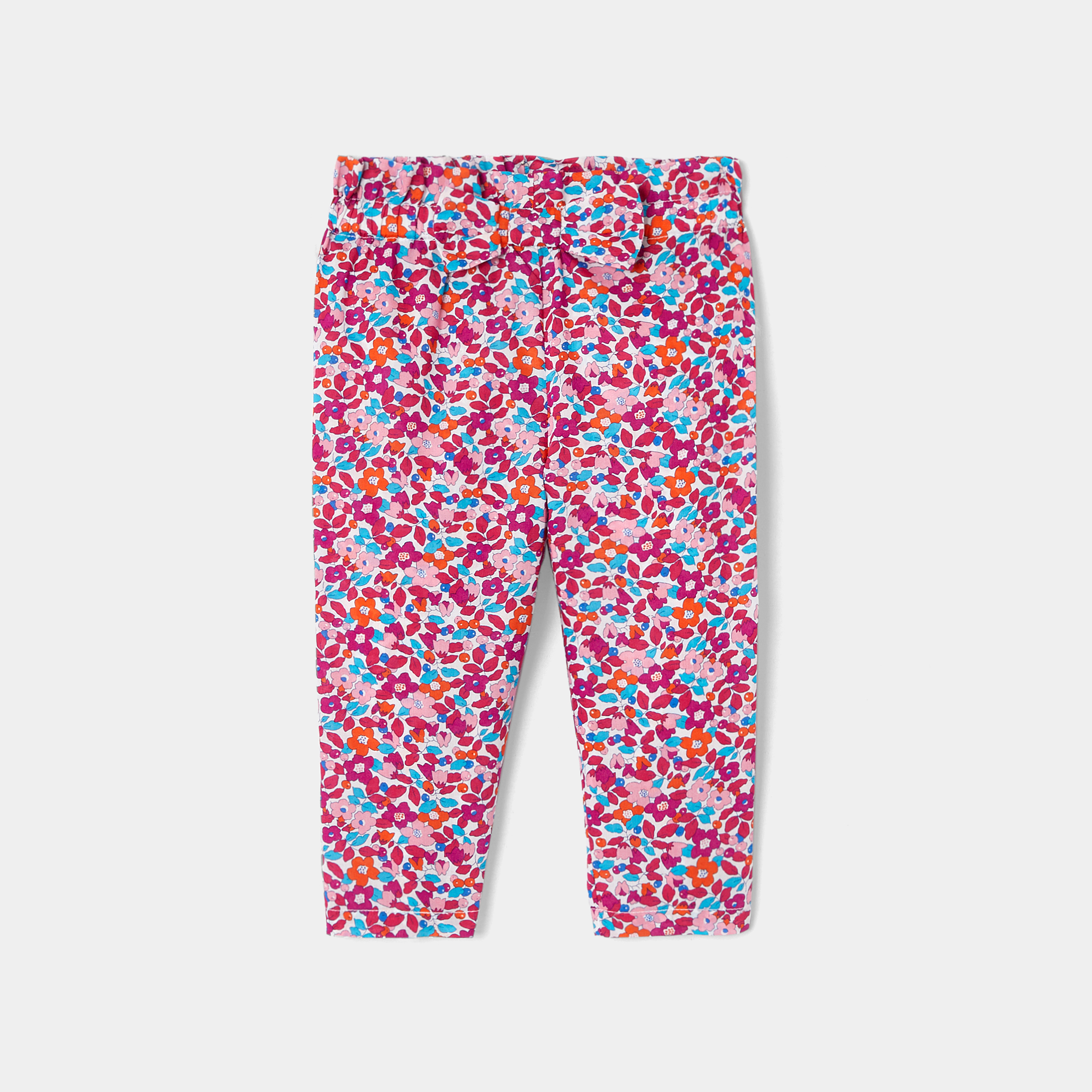 Pantaloni in tessuto Liberty bimba
