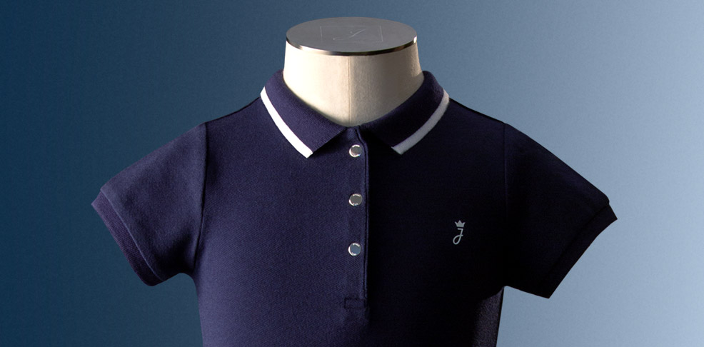 L'iconico abito stile tennis per bambina