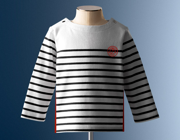 L'iconica marinière bambino