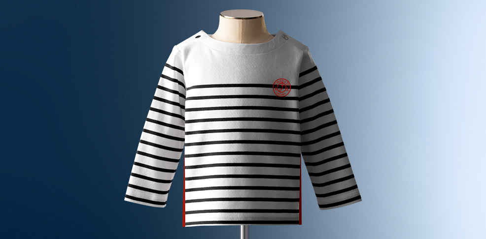L'iconica marinière bambino