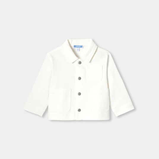 Giacca worker neonato Bianco dolce Jacadi Paris