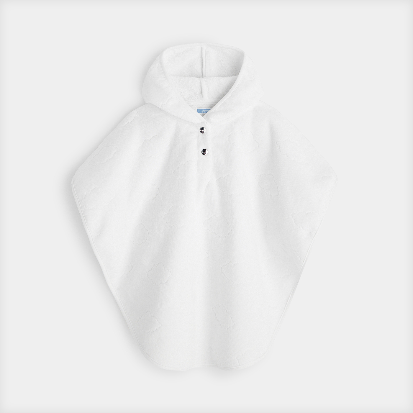 Mantellina accappatoio per neonati Bianco Jacadi Paris