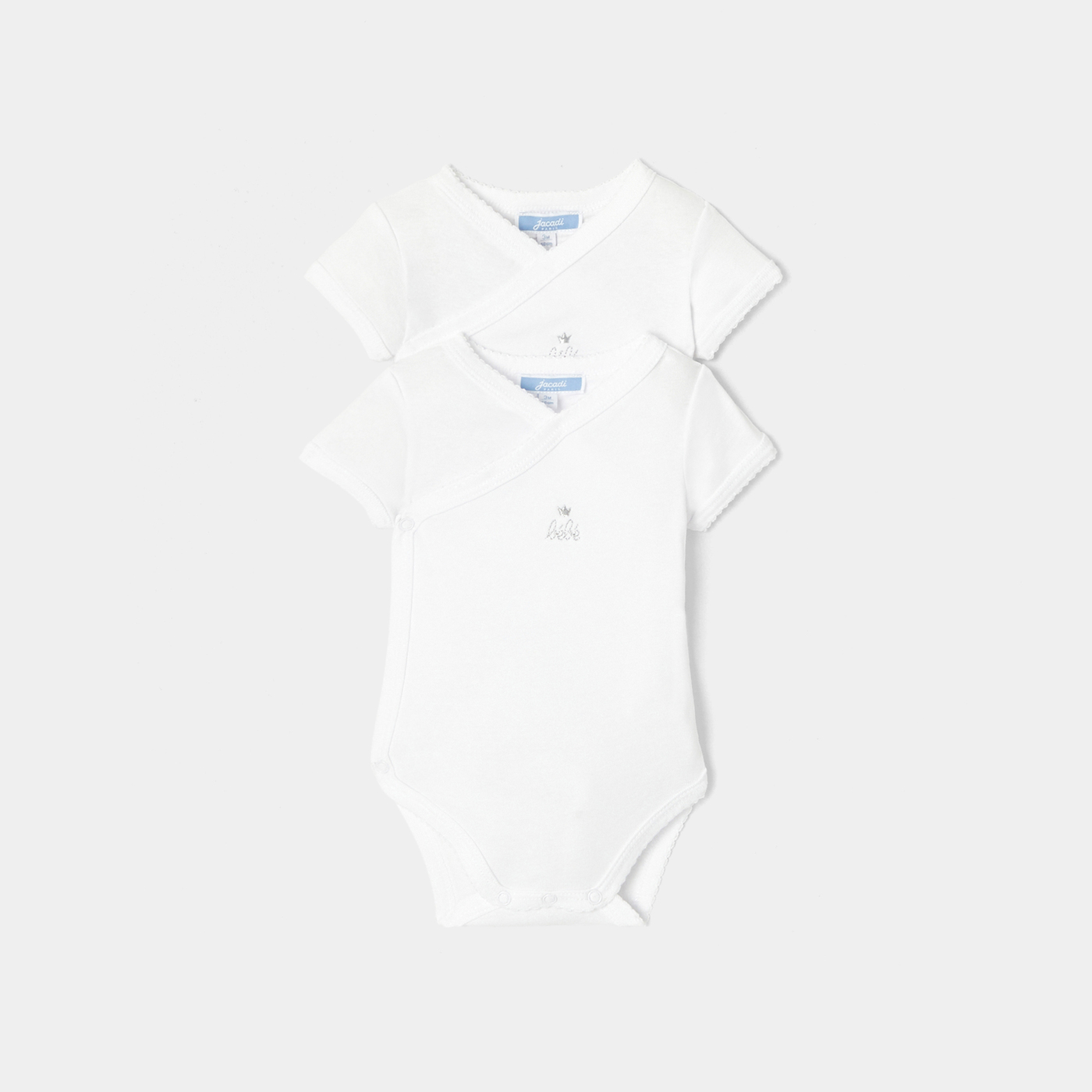 Set di 2 body a maniche corte bimbi