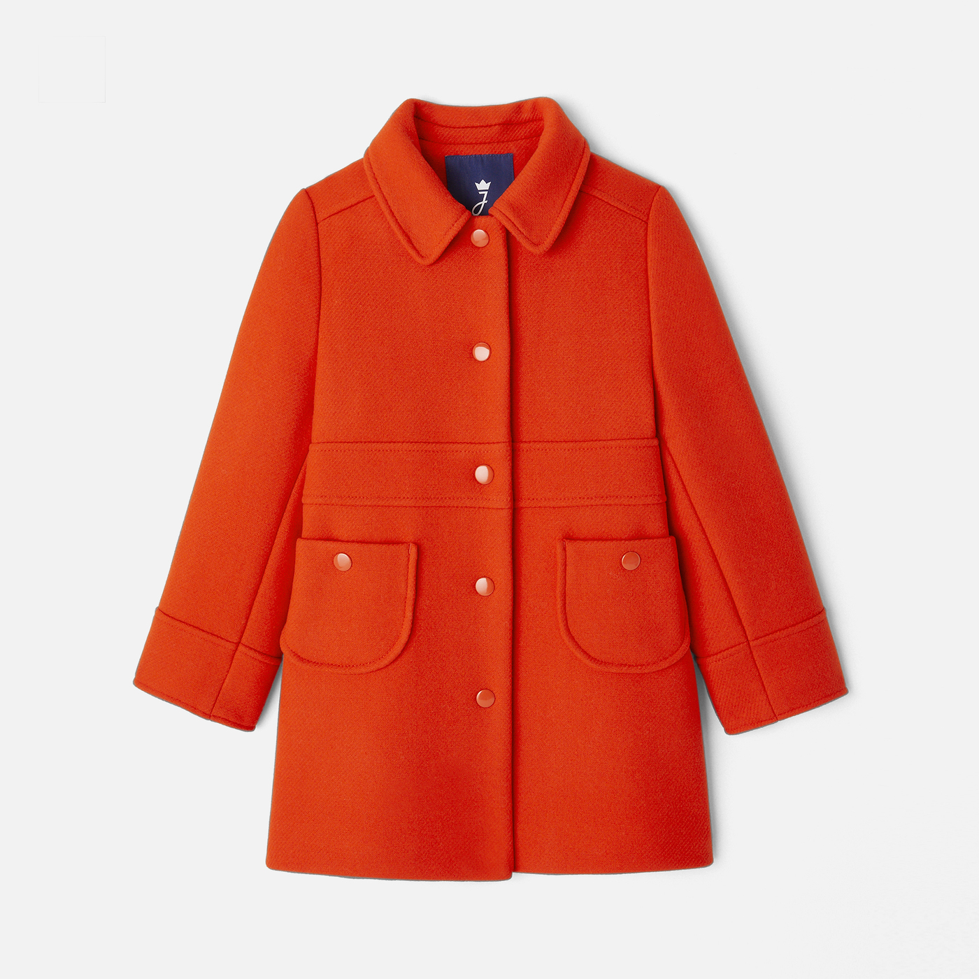 Cappotto in lana bambina