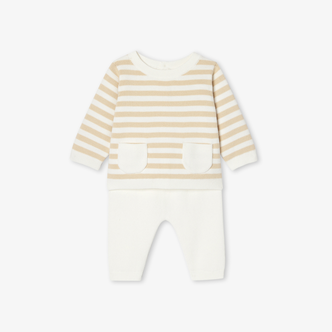 Completino comodo in maglia neonati