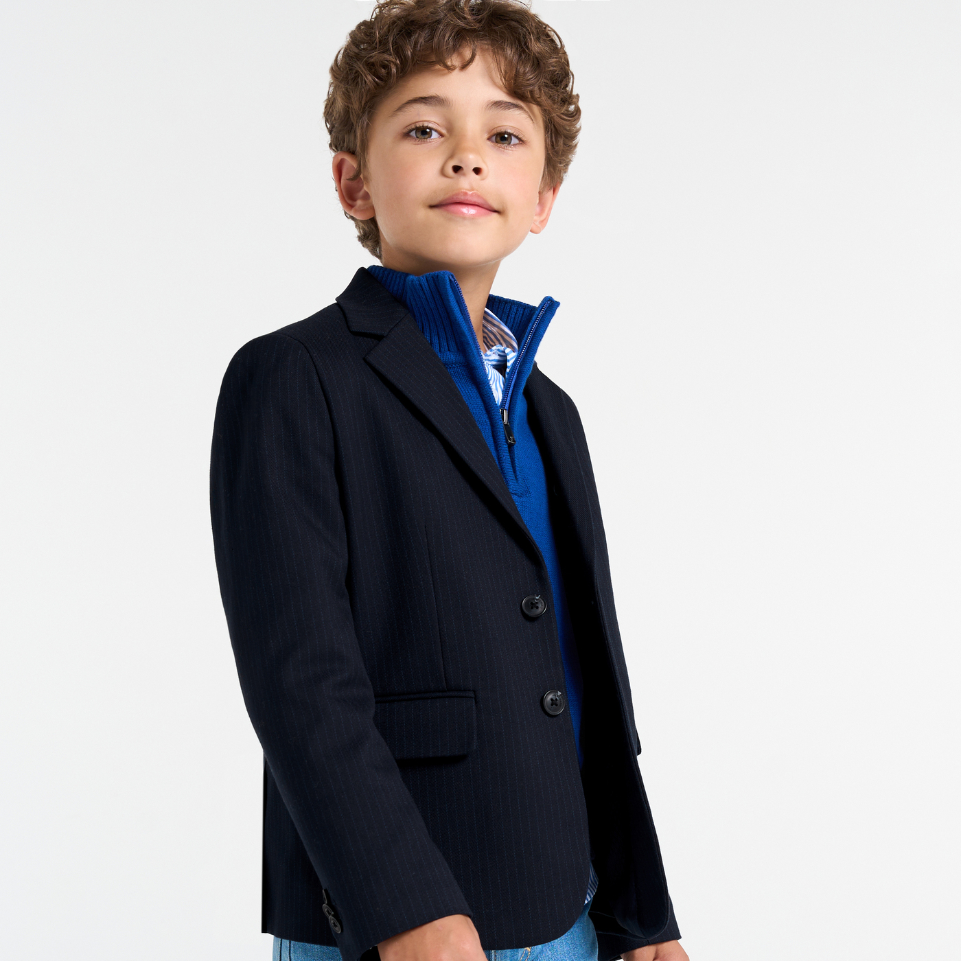 Giacca effetto flanella bambini