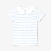 T-shirt a righe bambina