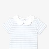 T-shirt a righe bambina