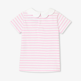 T-shirt a righe bambina