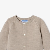 Completo in maglia a punto legaccio neonati