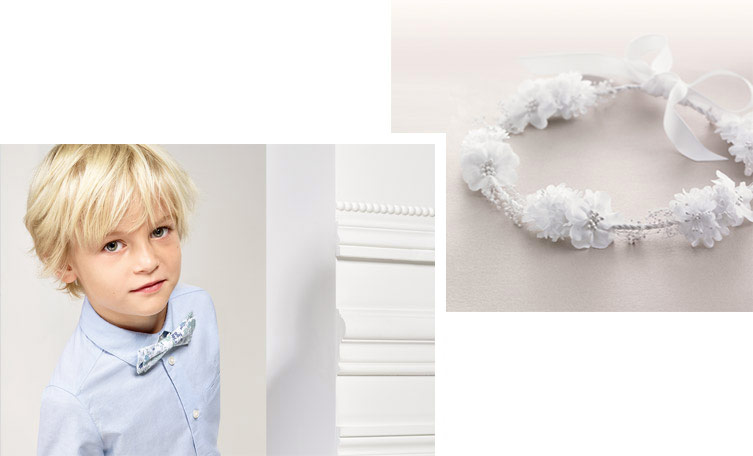 GLI ACCESSORI, I LOOK BAMBINO, CERIMONIA