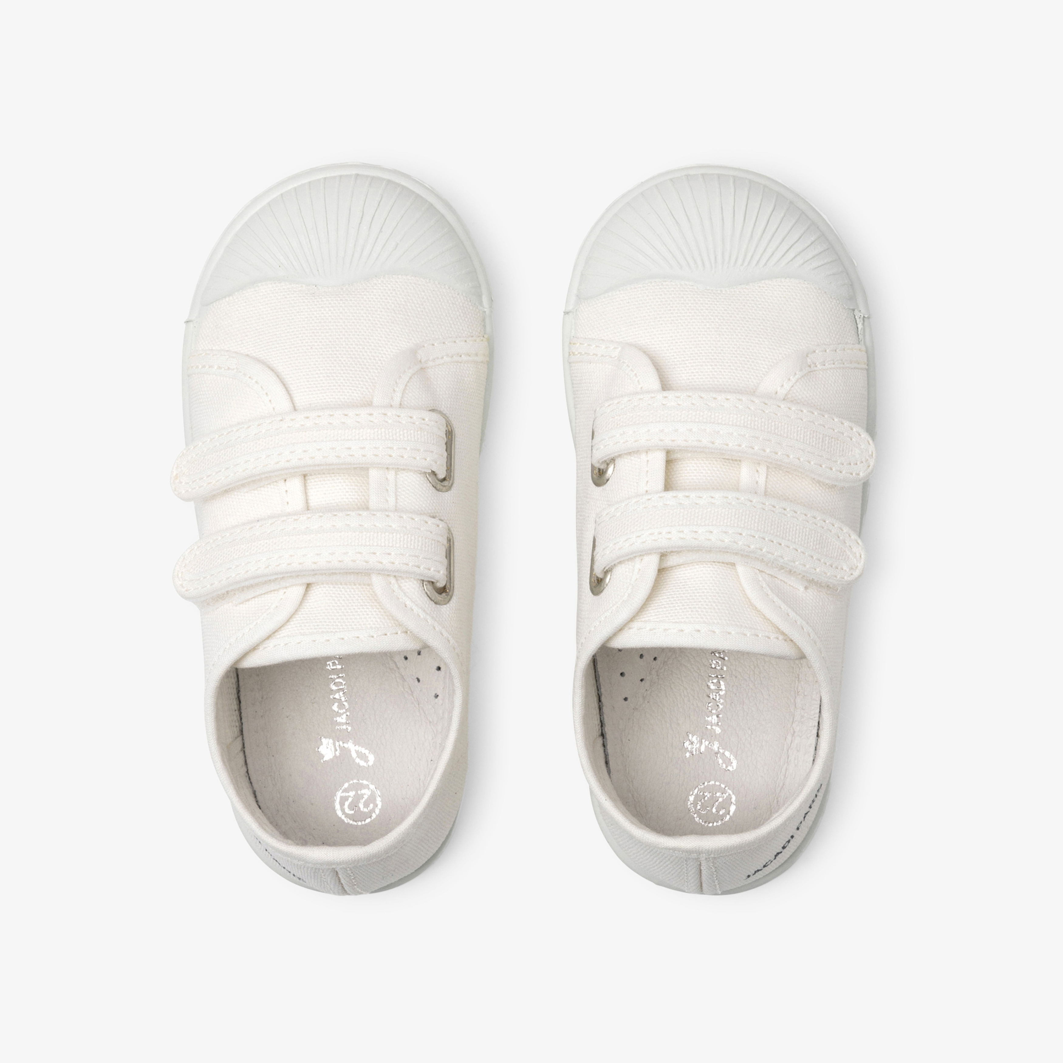 Scarpe da tennis in tela bimbo