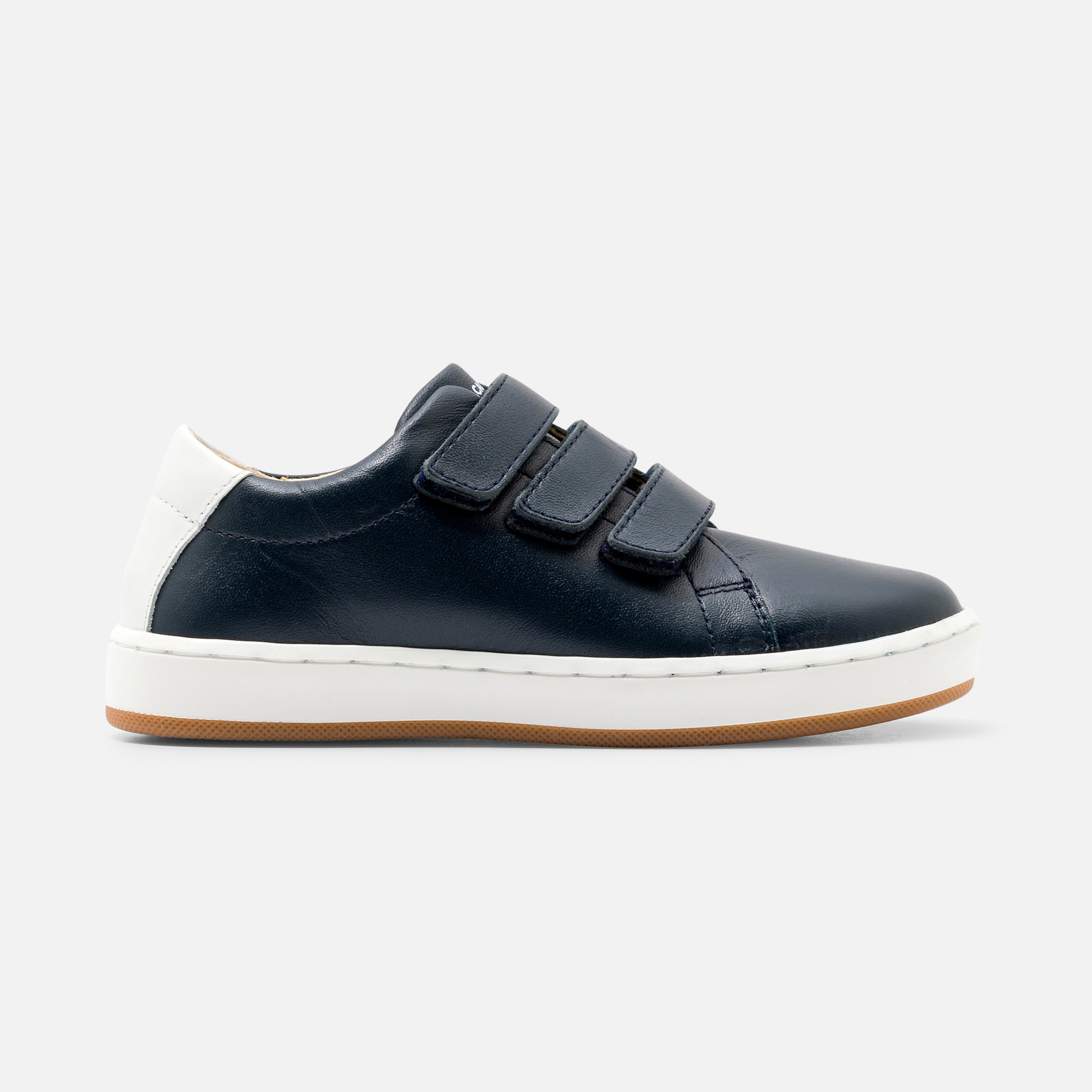 Scarpe da tennis in pelle liscia bambino