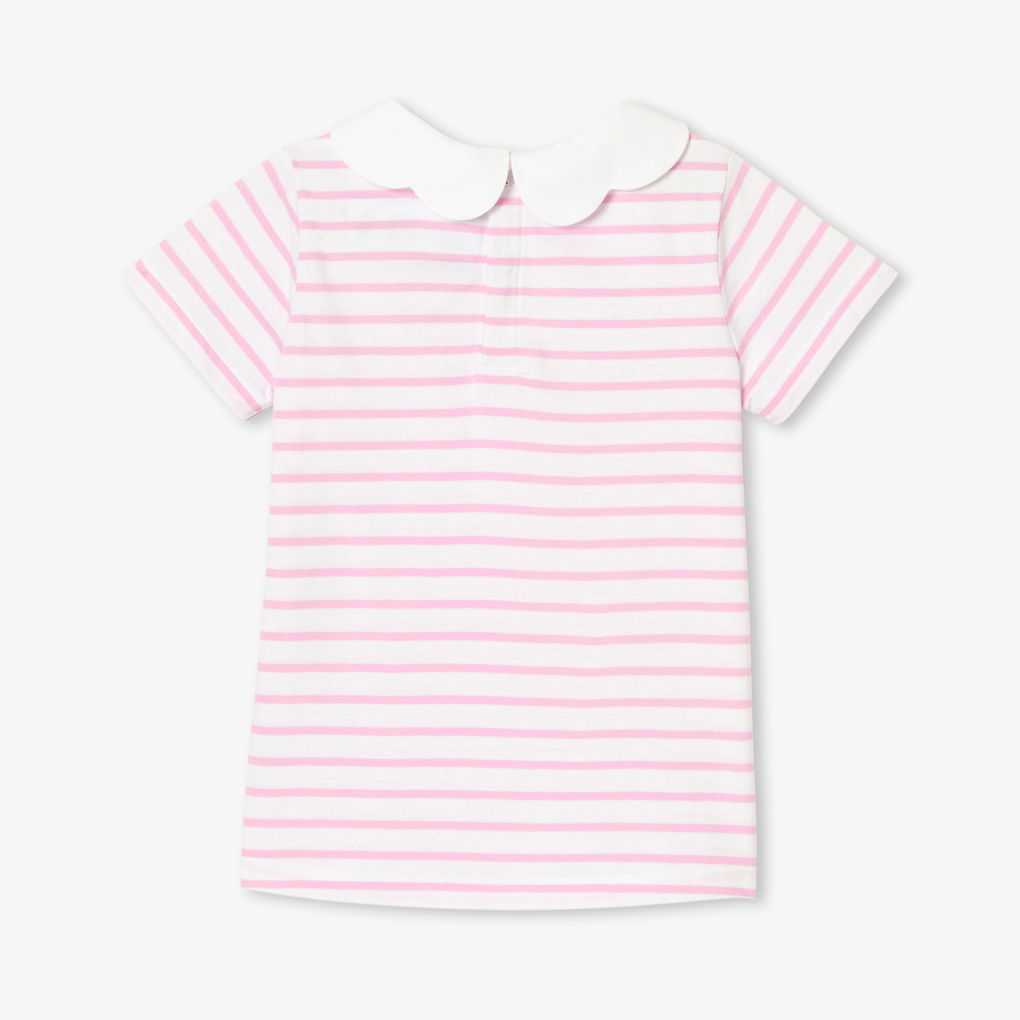 T-shirt a righe bambina