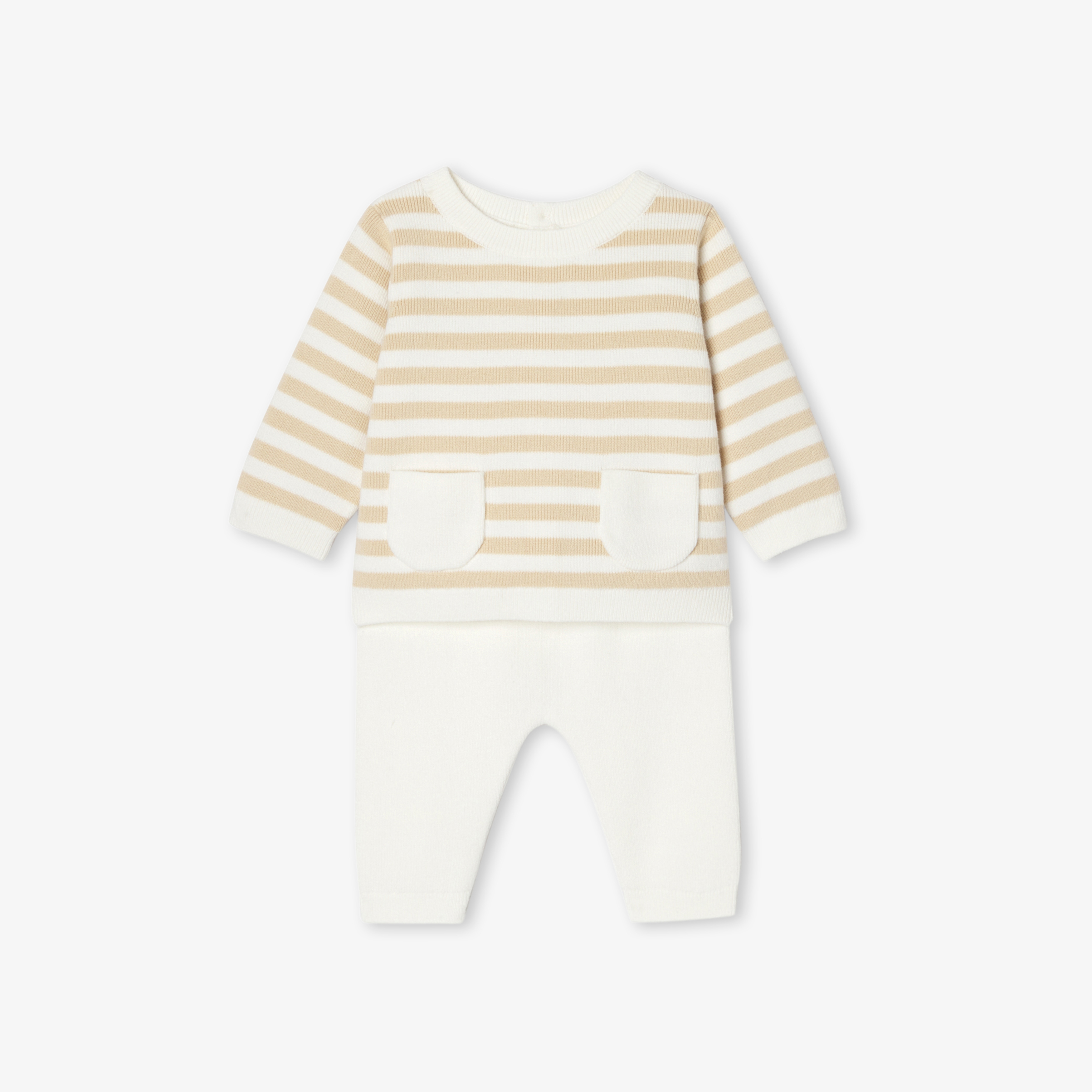 Completino comodo in maglia neonati