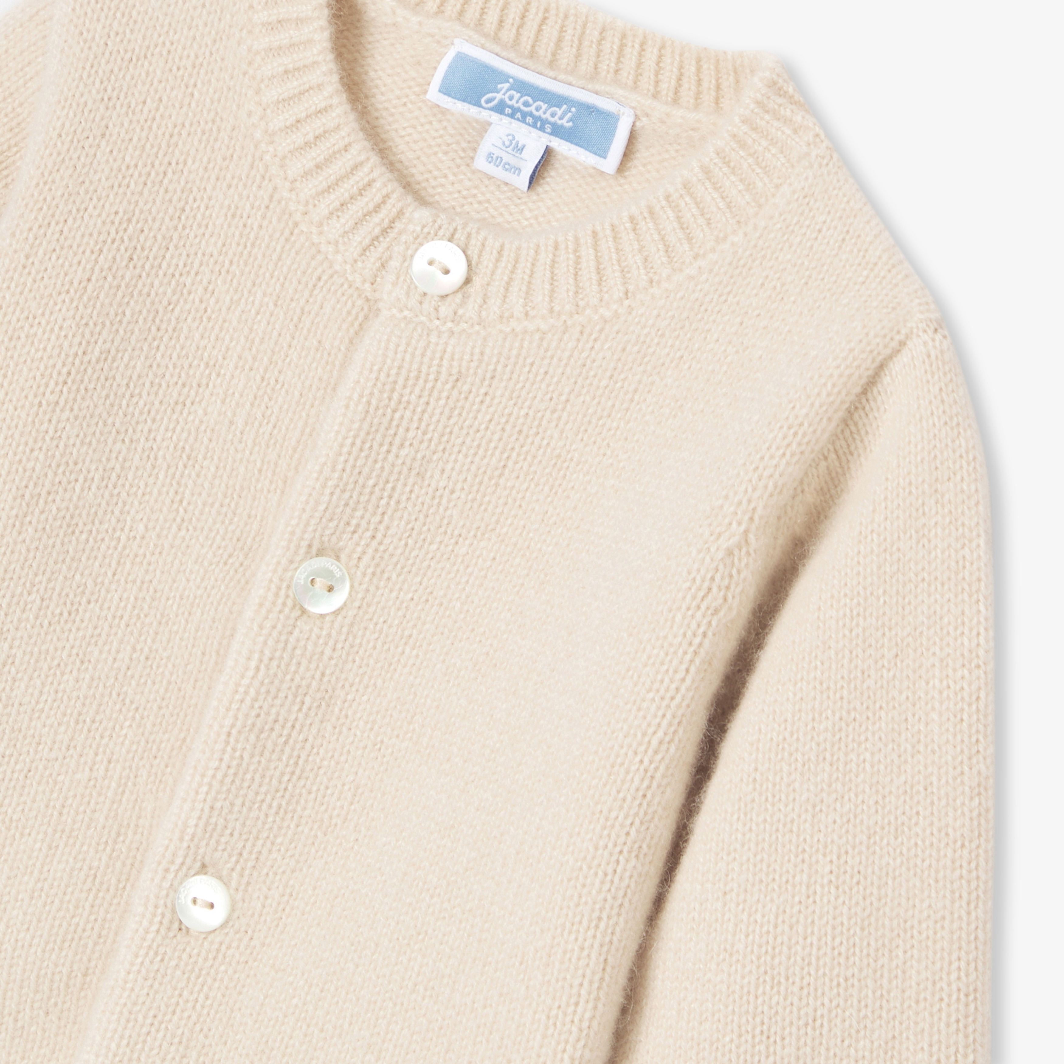 Cardigan in cashmere neonati