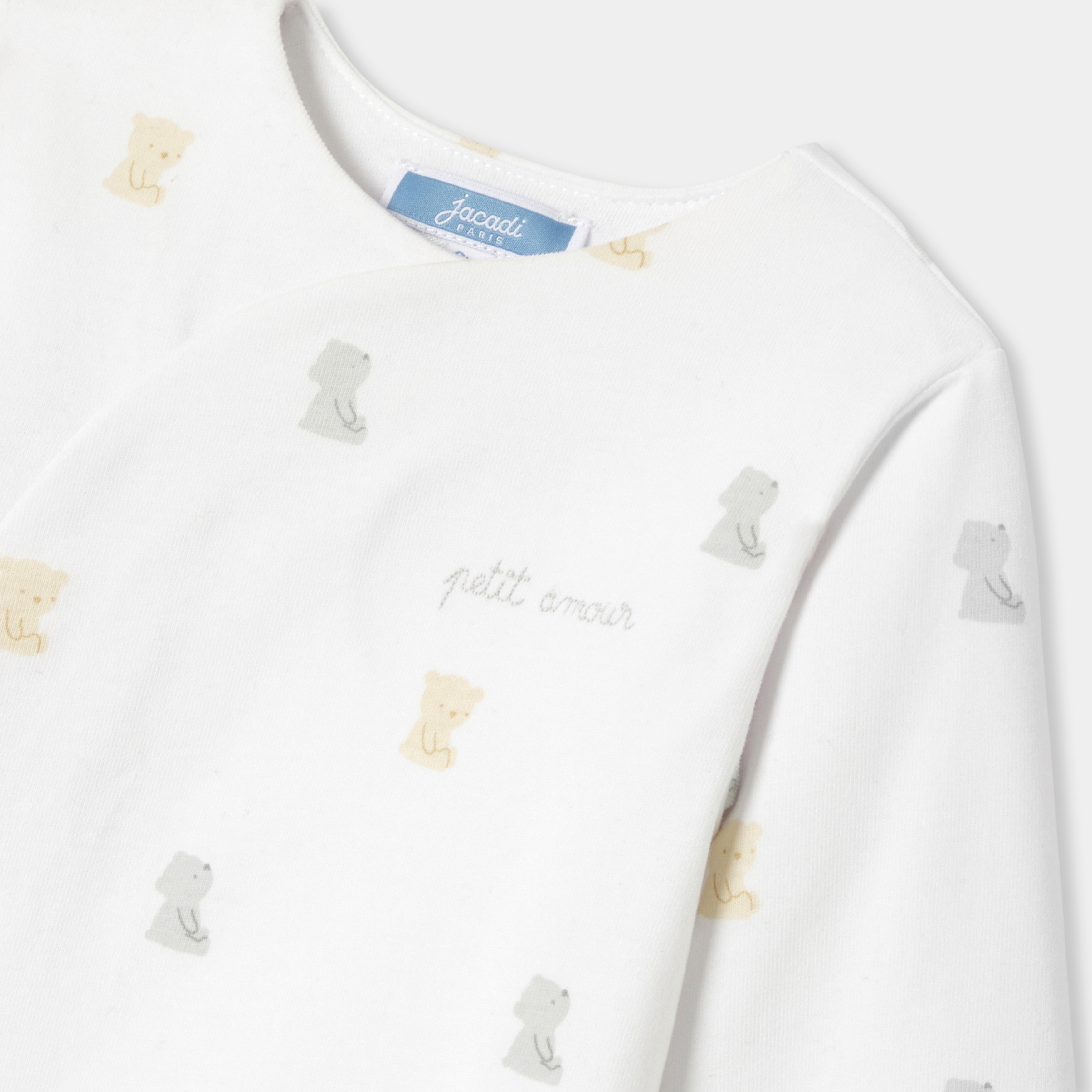 Tutina in jersey imbottito neonati