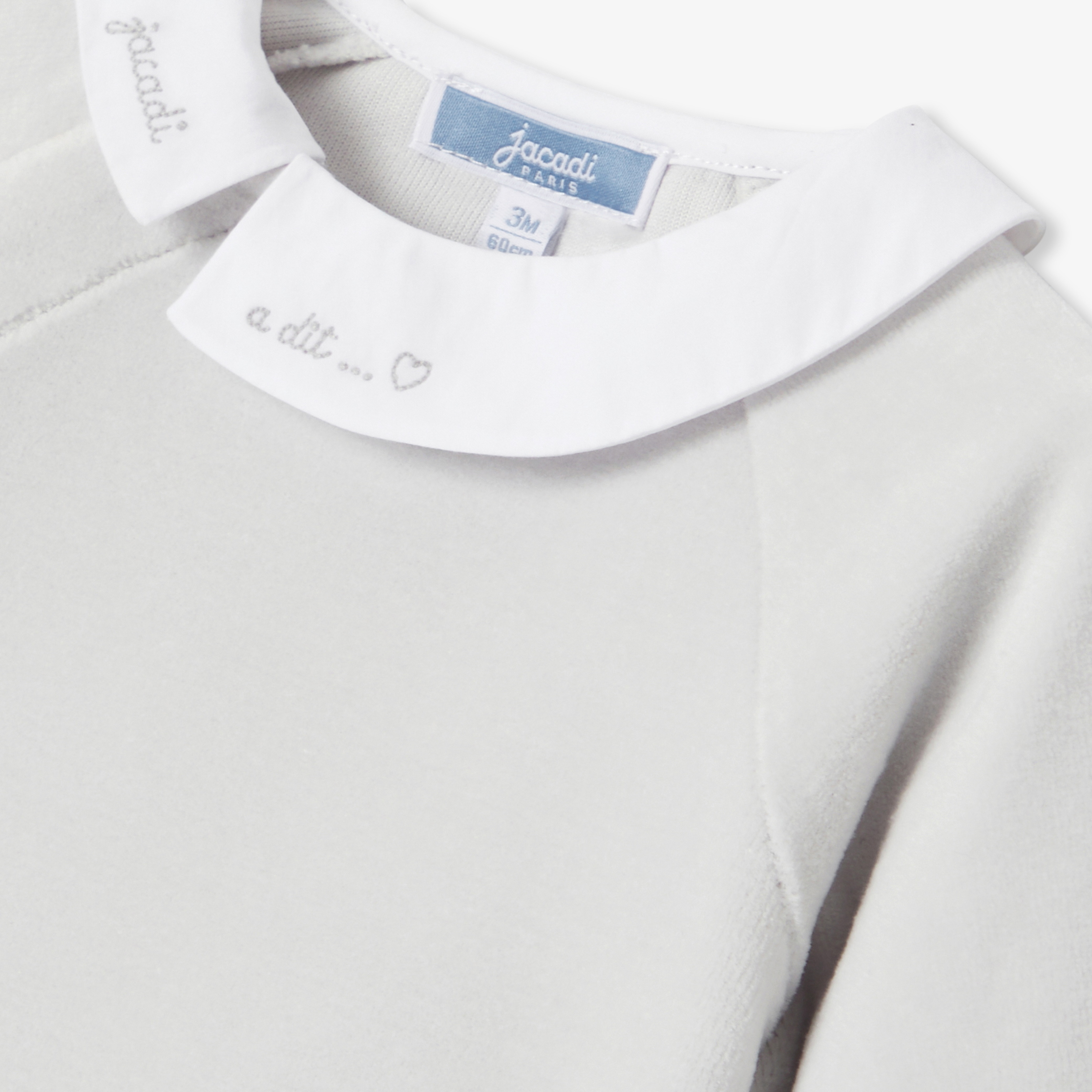 Completino comodo in ciniglia neonati